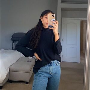 Oversized Turtleneck Shirt